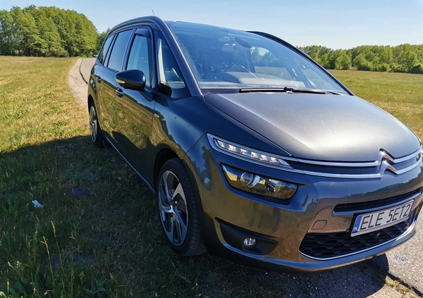 Citroen C4 Picasso cena 54500 przebieg: 222656, rok produkcji 2016 z Korsze małe 781